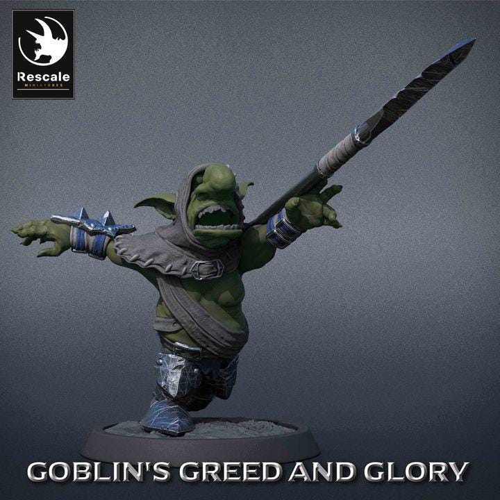 Goblin Lancer - Goblin's Greed and Glory