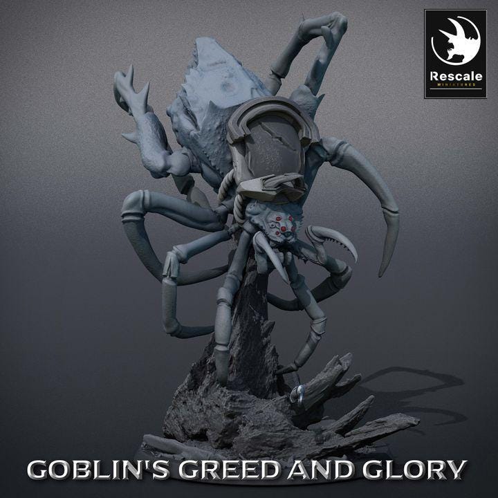 Spider Saddle - Goblin's Greed and Glory