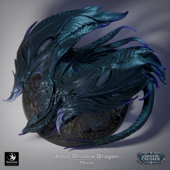 Adult Shadow Dragon - Silver Crusade