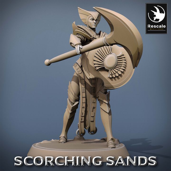 Soldier Axe - Scorching Sands