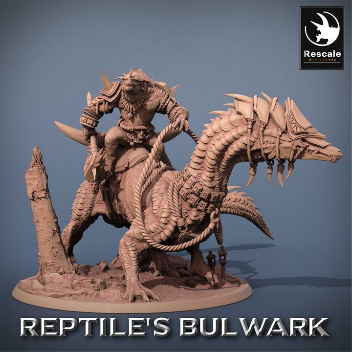 Lizardmen Mounts - Reptile's Bulwark