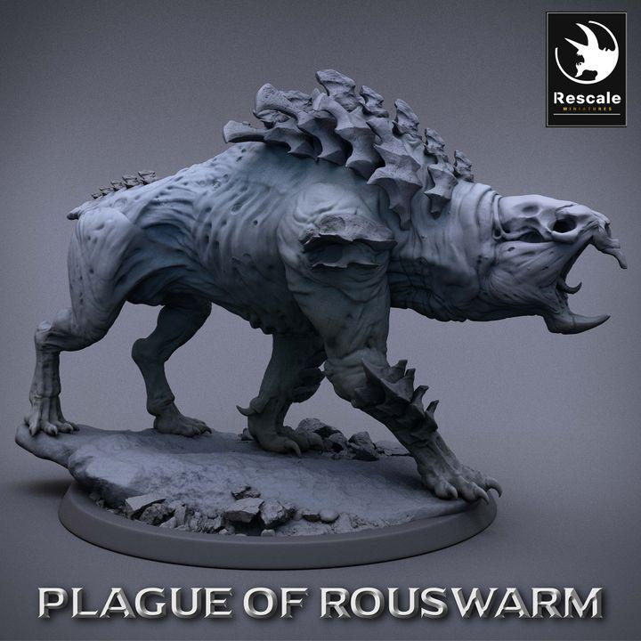 Rat Rider Unmounted - Plague of Rouswarm