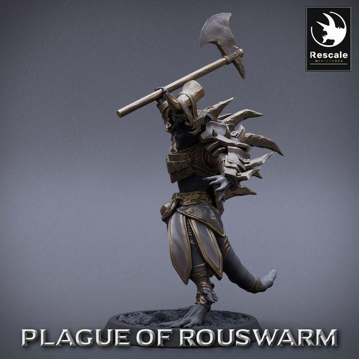 Rat Warrior - Plague of Rouswarm