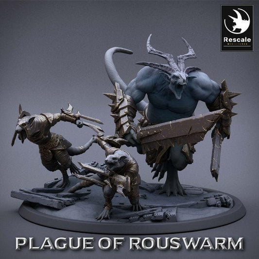 Heavy Rat Warrior - Plague of Rouswarm
