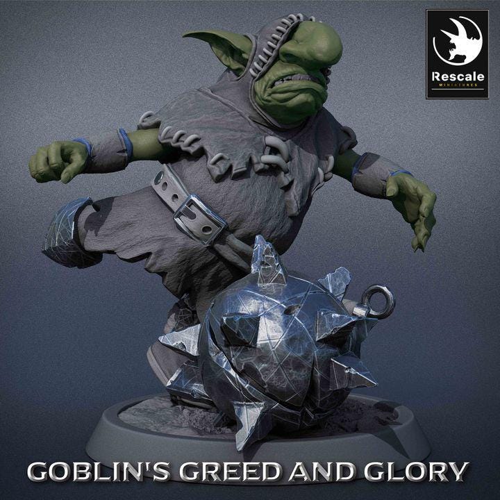 Goblin Monk - Goblin's Greed and Glory