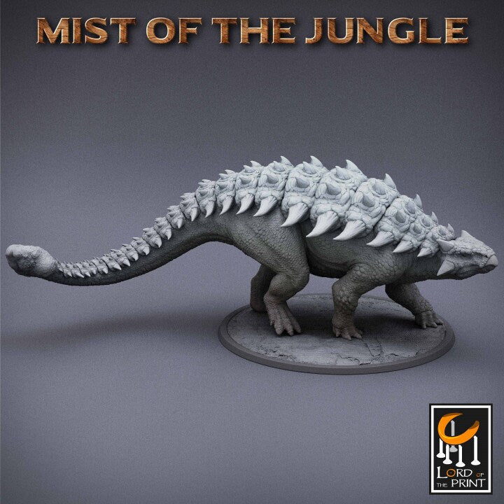 Ankylosaurus - Mist of the Jungle
