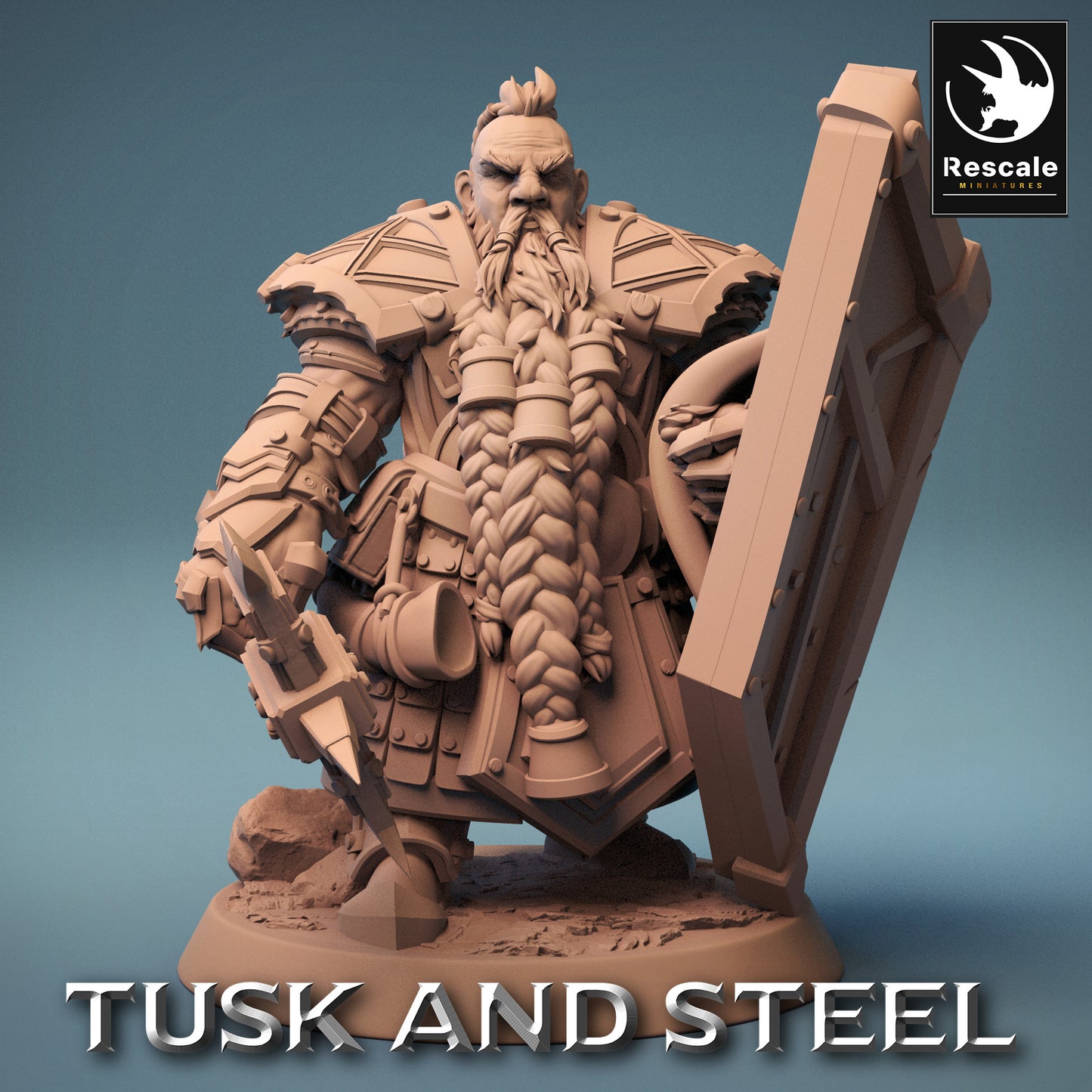Dwarf Axe - Tusk and Steel