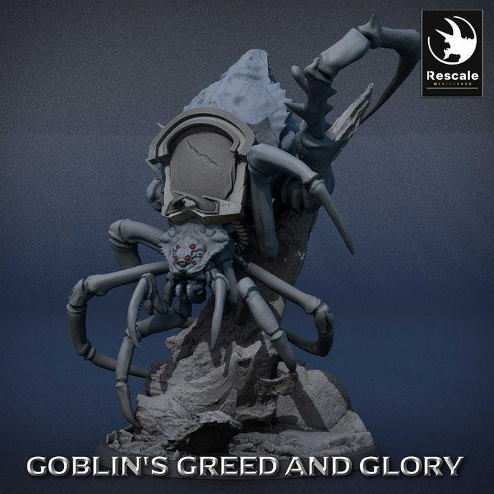 Spider Saddle - Goblin's Greed and Glory