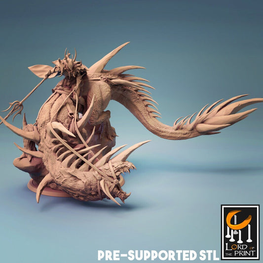 Mounted Crystal Drake