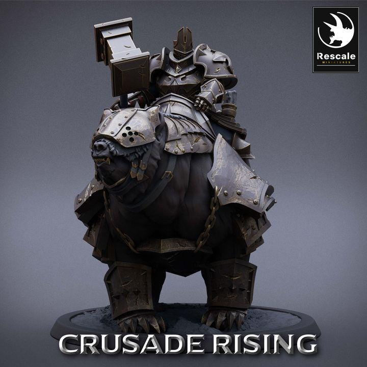 Templar Bear Riders - Crusade Rising