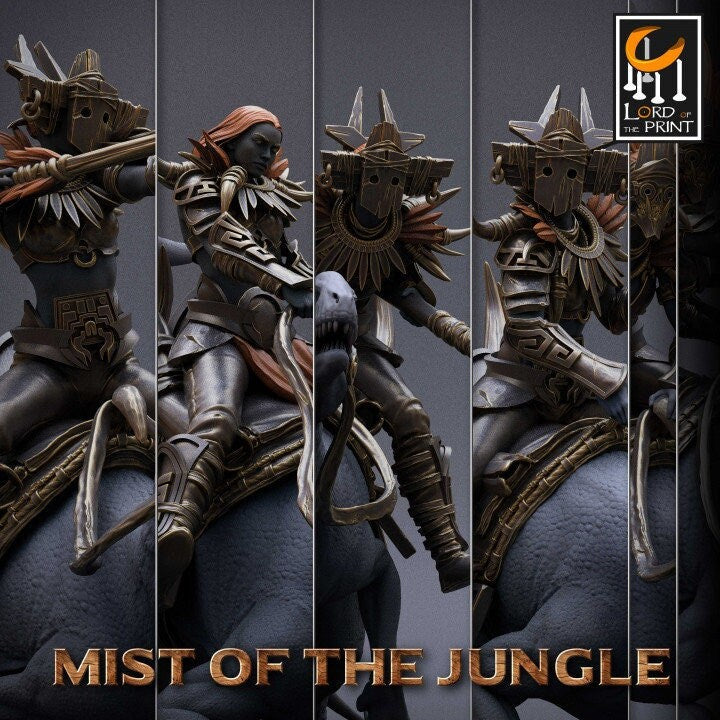 Amazon Raptor Mount - Mist of the Jungle