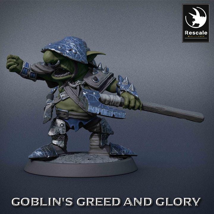 Goblin Axe - Goblin's Greed and Glory
