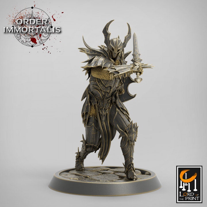 Blood Knight Sword - Order Immortalis
