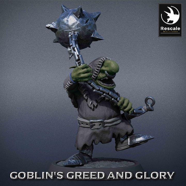 Goblin Monk - Goblin's Greed and Glory