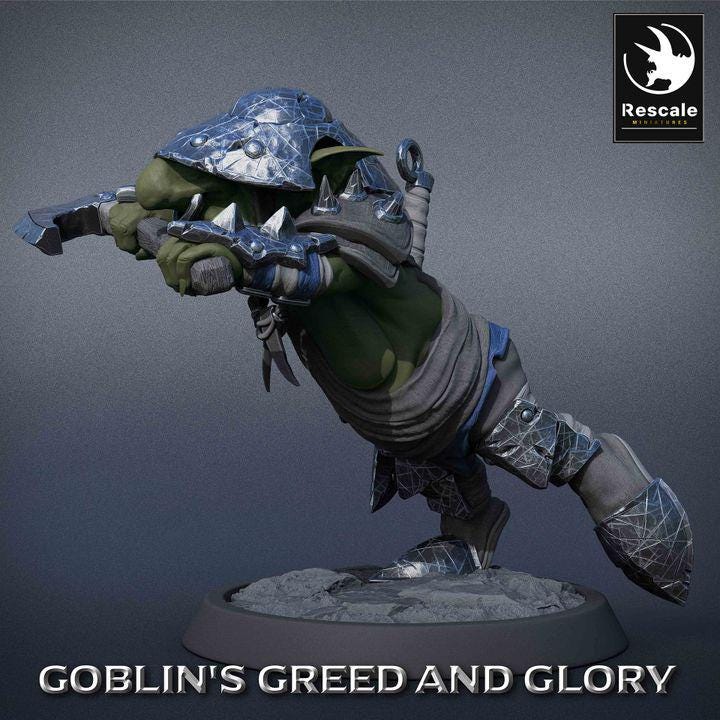 Goblin Axe - Goblin's Greed and Glory