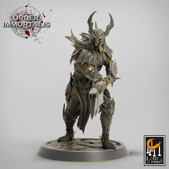 Blood Knight Halberd - Order Immortalis