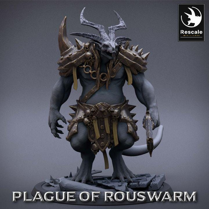 Heavy Rat Warrior - Plague of Rouswarm
