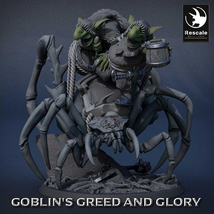 Goblin Spider Rider - Goblin's Greed and Glory