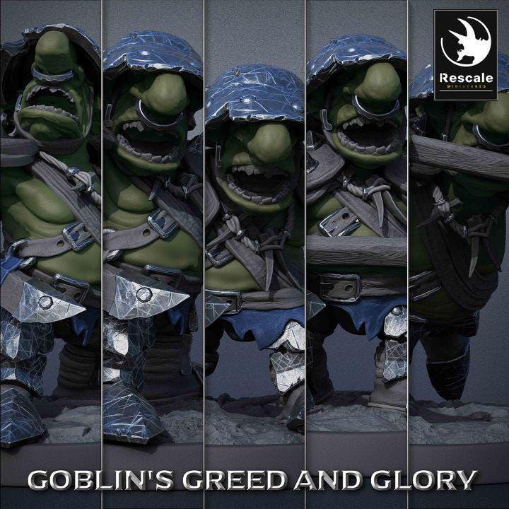 Goblin Axe - Goblin's Greed and Glory