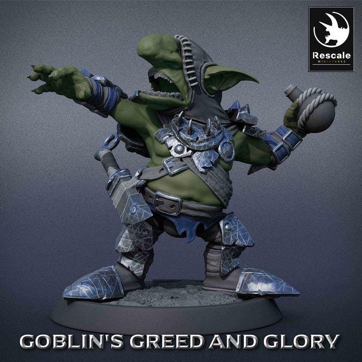Goblin Alchemist - Goblin's Greed and Glory