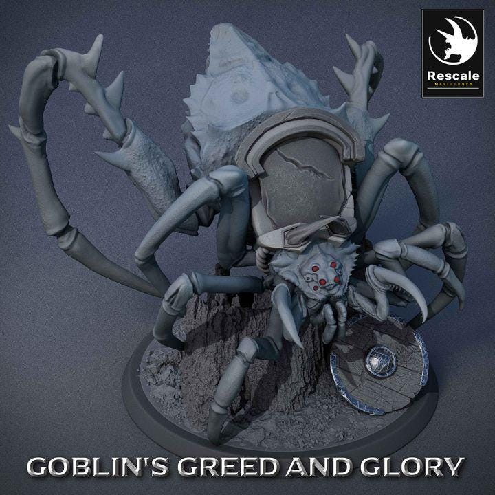 Spider Saddle - Goblin's Greed and Glory