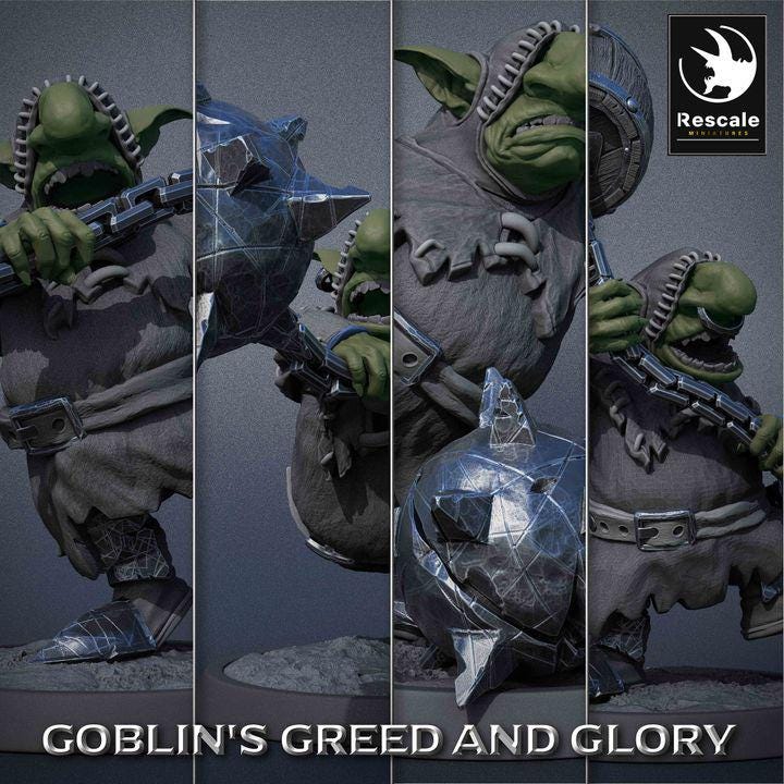 Goblin Monk - Goblin's Greed and Glory