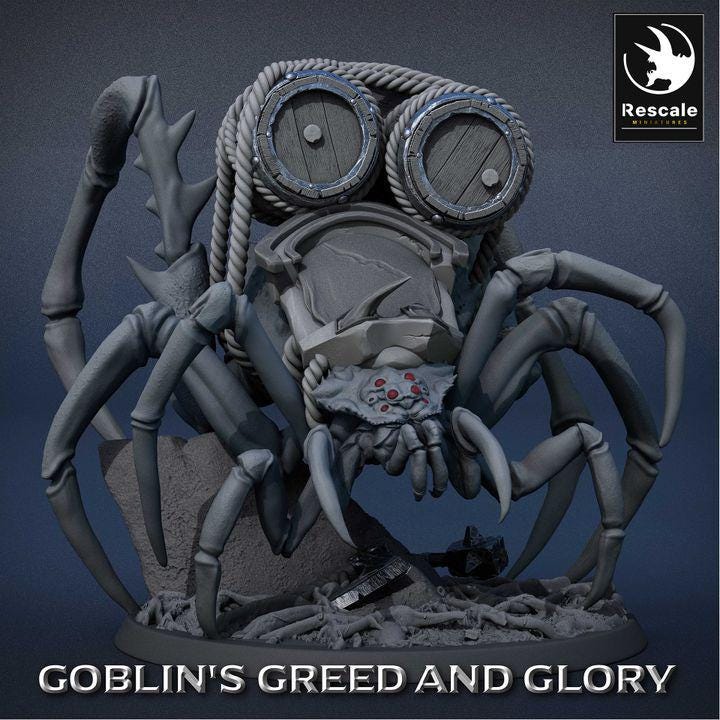 Spider Saddle - Goblin's Greed and Glory