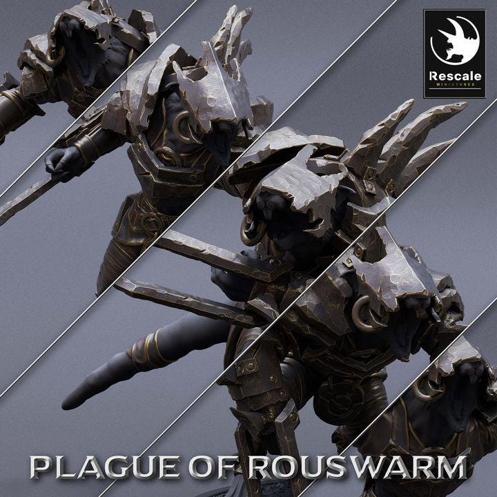 Rat Berserker - Plague of Rouswarm