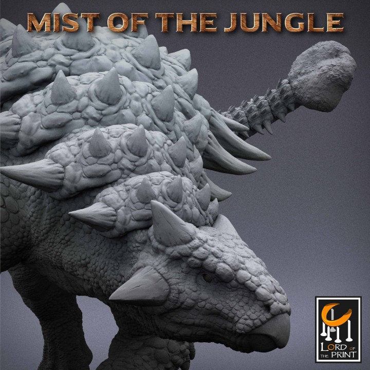 Ankylosaurus - Mist of the Jungle
