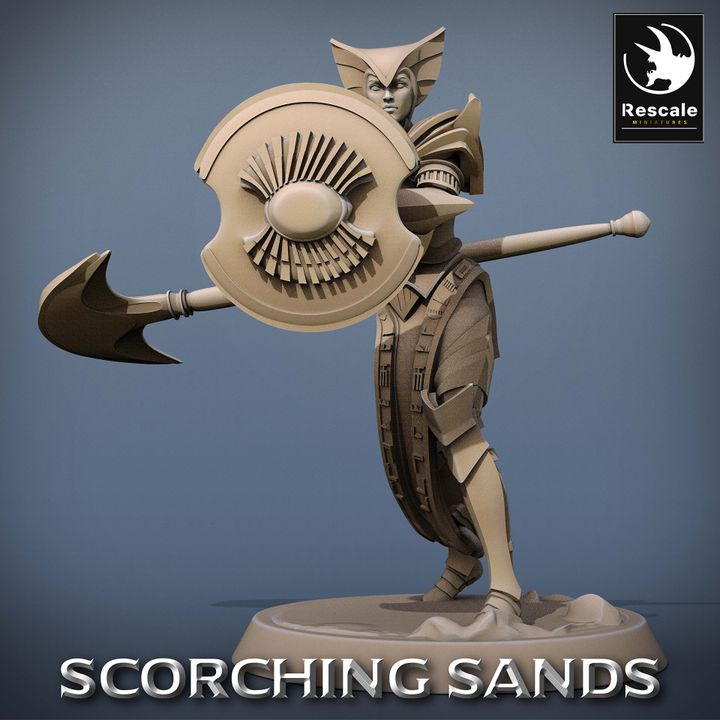 Soldier Axe - Scorching Sands