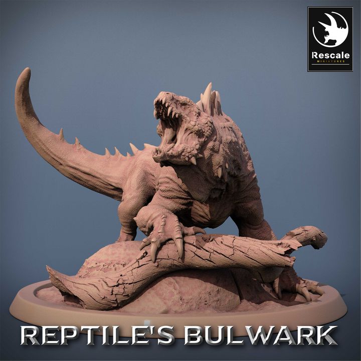 Crested Varan - Reptile's Bulwark