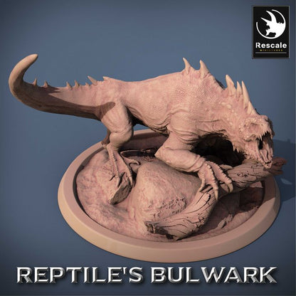 Crested Varan - Reptile's Bulwark