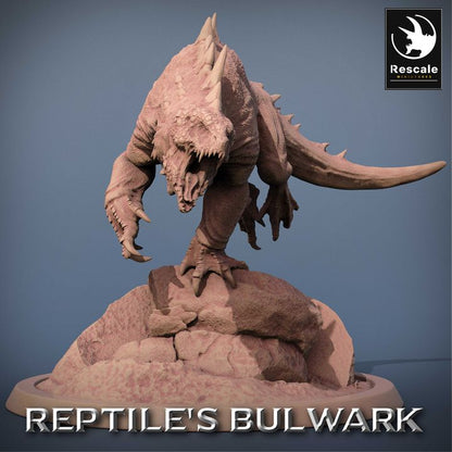 Crested Varan - Reptile's Bulwark
