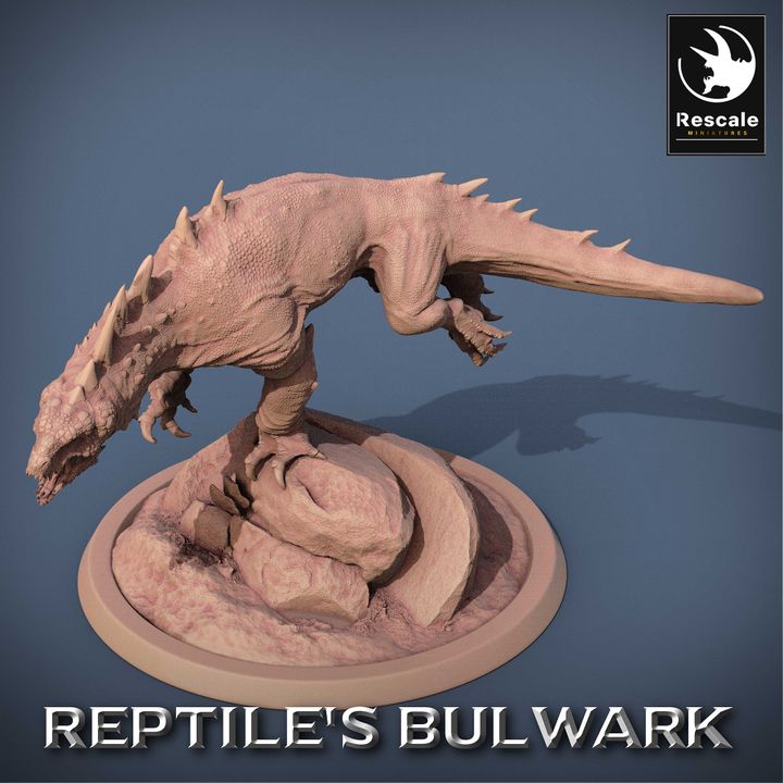 Crested Varan - Reptile's Bulwark