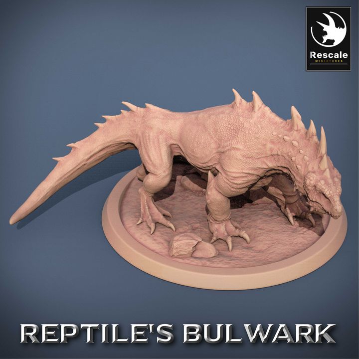 Crested Varan - Reptile's Bulwark