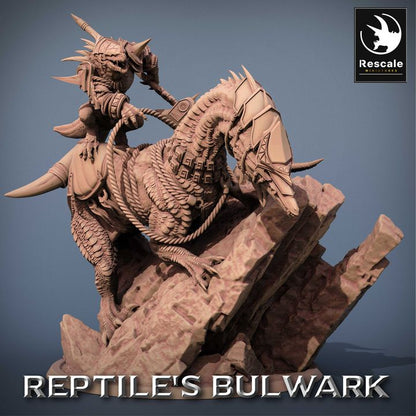 Lizardmen Mounts - Reptile's Bulwark