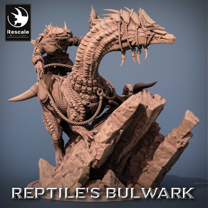 Lizardmen Mounts - Reptile's Bulwark