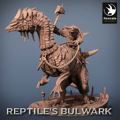 Lizardmen Mounts - Reptile's Bulwark