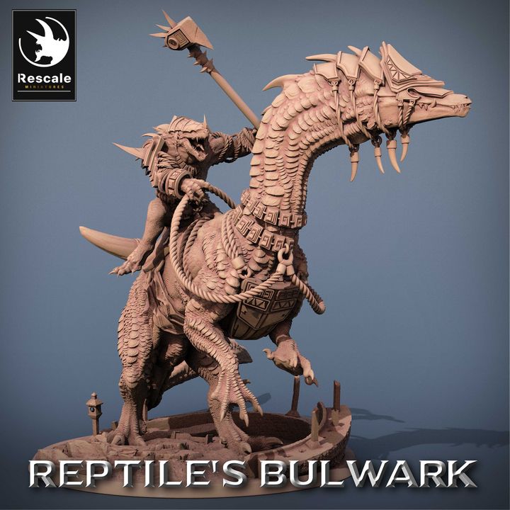 Lizardmen Mounts - Reptile's Bulwark