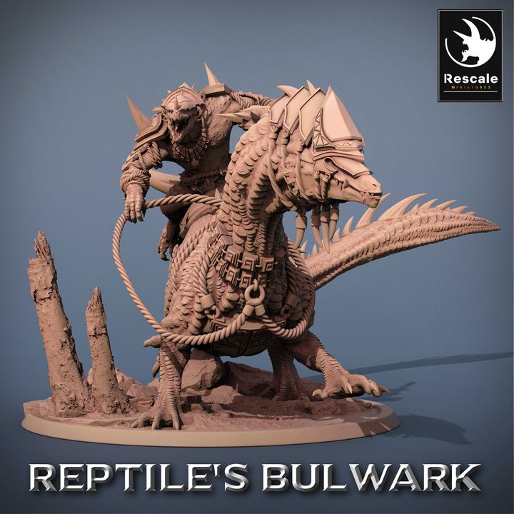 Lizardmen Mounts - Reptile's Bulwark