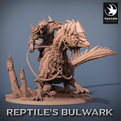 Lizardmen Mounts - Reptile's Bulwark