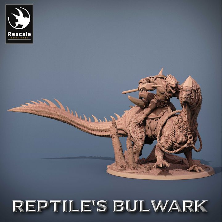 Lizardmen Mounts - Reptile's Bulwark