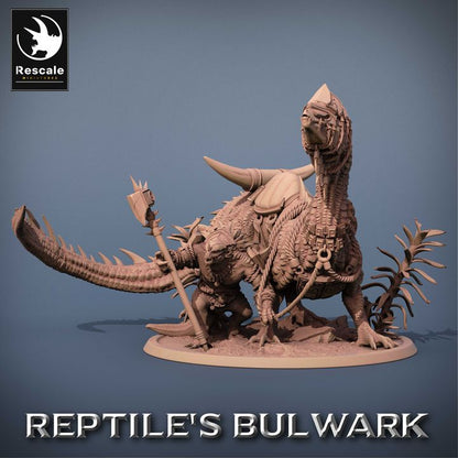 Lizardmen Mounts - Reptile's Bulwark
