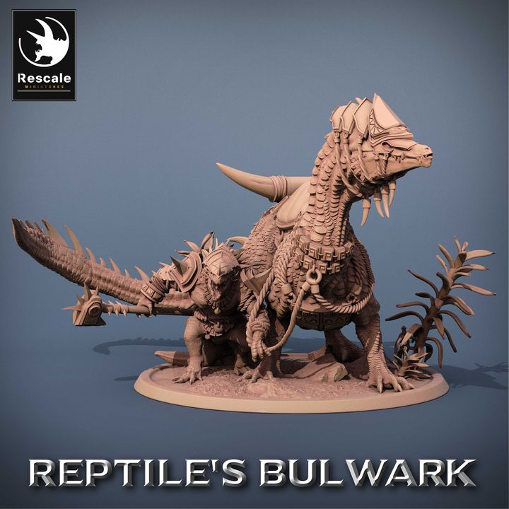 Lizardmen Mounts - Reptile's Bulwark
