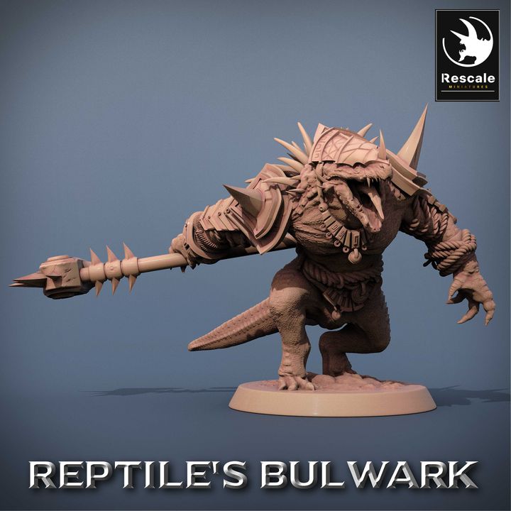 Lizardmen Soldiers - Reptile's Bulwark