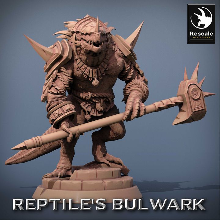 Lizardmen Soldiers - Reptile's Bulwark