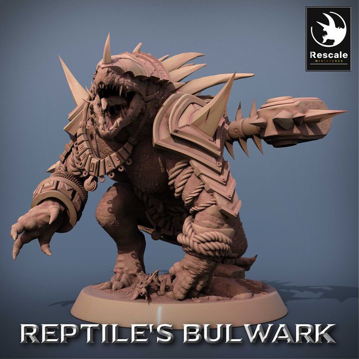 Lizardmen Soldiers - Reptile's Bulwark