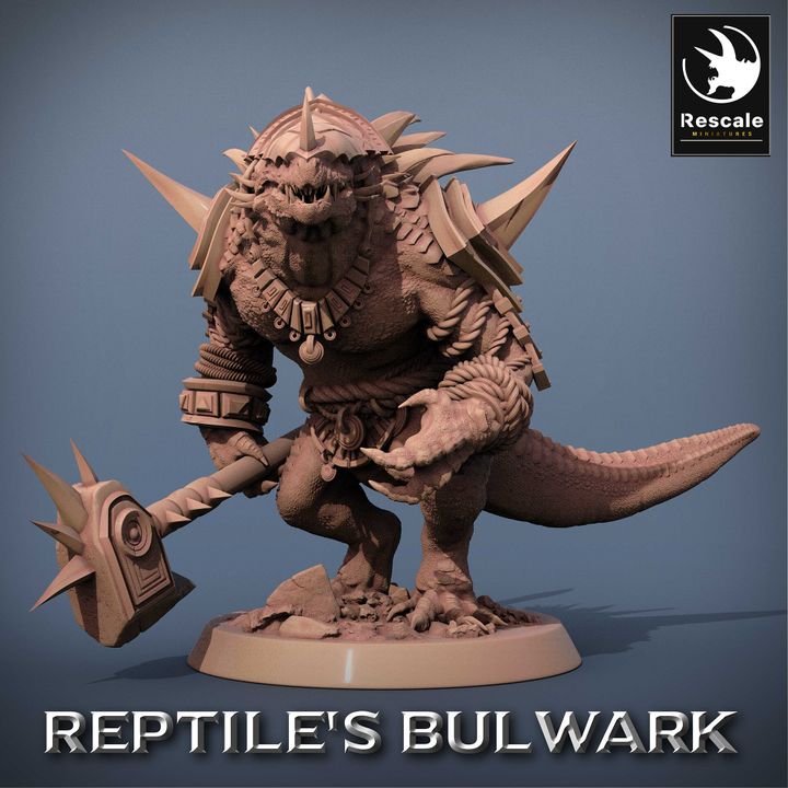 Lizardmen Soldiers - Reptile's Bulwark