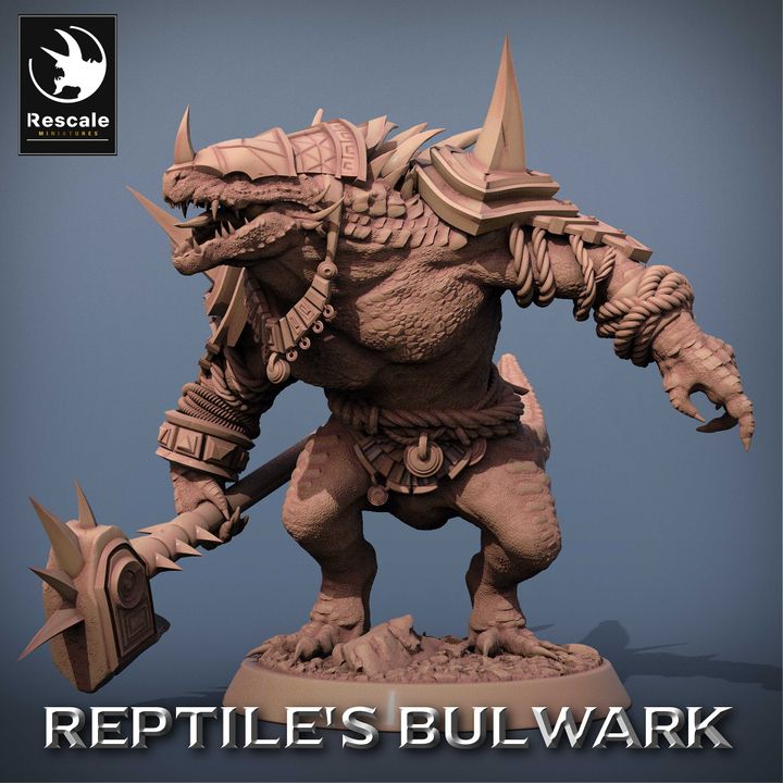 Lizardmen Soldiers - Reptile's Bulwark
