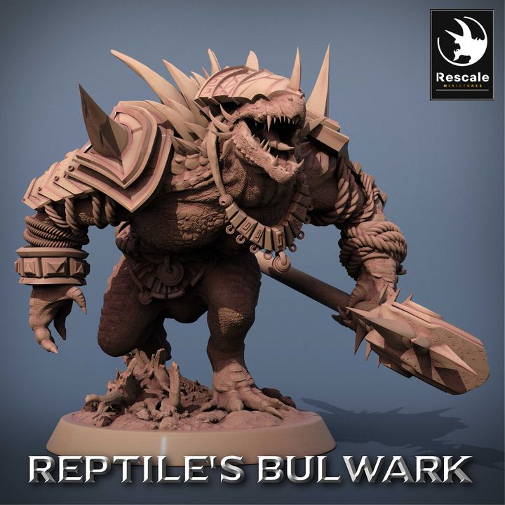 Lizardmen Soldiers - Reptile's Bulwark